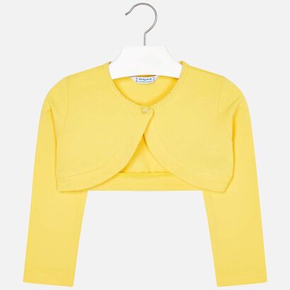 MAYORAL Sweter dla dziewczynki bolerko 3402-046
