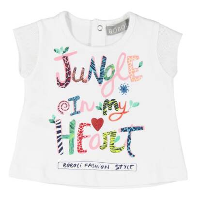 BOBOLI Bluzka "Jungle in my heart" dla dziewczynki 241041
