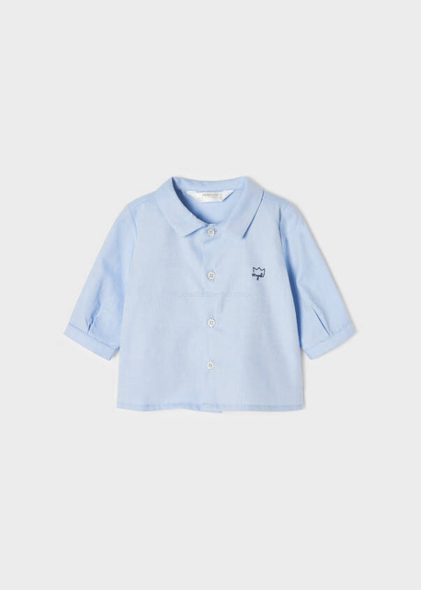 MAYORAL 2152-068 Koszula błękitna dla chłopca Newborn 