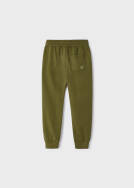 MAYORAL 742-025 Długie spodnie dresowe w oliwkowym kolorze 