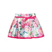 BOBOLI 722135J-3713 Spódnica w kwiaty dla dziewczynki różowa