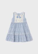MAYORAL Sukienka crochet dla dziewczynki 3930-092