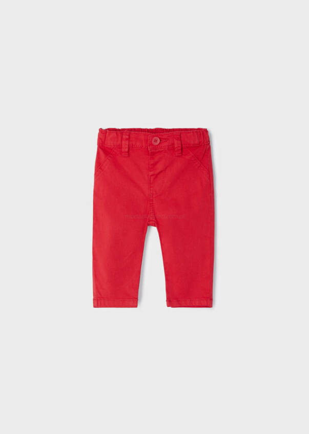 MAYORAL Czerwone spodnie klasyczne dla chłopca 595-086