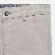 MAYORAL 207-010  Bermudy chino dla chłopca szare