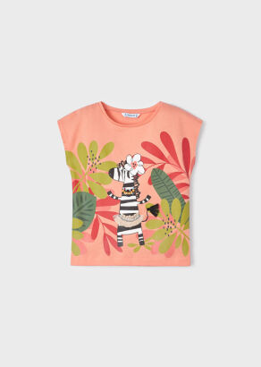 MAYORAL Dziewczęca bluzka zebra 3069-023
