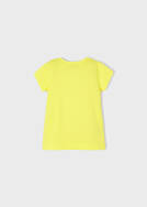 MAYORAL  3048-078 Żółta bluzeczka z krótkim rękawem 