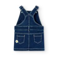 BOBOLI 236102-Blue Jeansowa spódniczka, ogrodniczka dla dziewczynki 