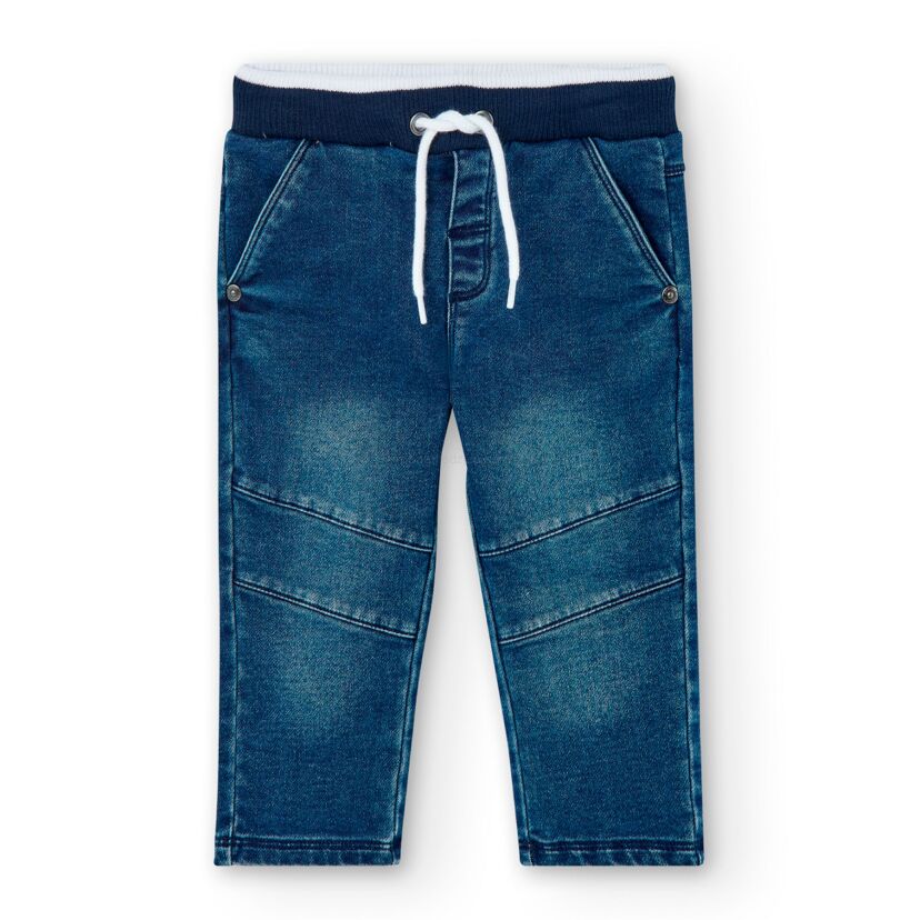 BOBOLI 306010-BLUE  Spodnie  dla chłopca 