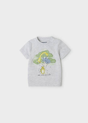 MAYORAL Koszulka dla chłopca krótki rękaw "drzewo" 1012-025