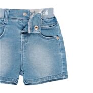 BOBOLI  304085-bleach Krótkie spodenki z gumowym paskiem 