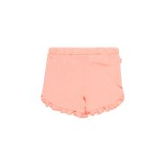 BOBOLI 294049-3742 Szorty z falbanką w brzoskwiniowym kolorze 