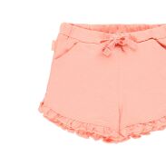 BOBOLI 294049-3742 Szorty z falbanką w brzoskwiniowym kolorze 