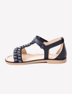 MAYORAL Buty sandały dla dziewczynki skórzane 43051-046