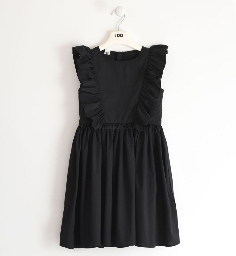 IDO 44535-0658 Czarna elegancka sukienka 