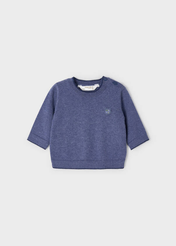 MAYORAL Granatowy sweter dla chłopca Newborn 2396-092