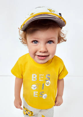 MAYORAL Chłopieca koszulka z krótkim rękawem "besties"1011-021